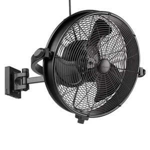 Honeywell Outdoor Wall Mounted Fan with Remote and Swivel Arm - 18 inch